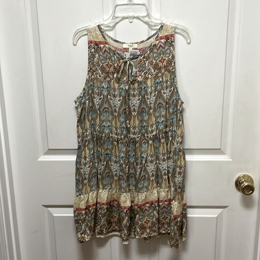 NWT Sleeveless Top/Dress, Size S